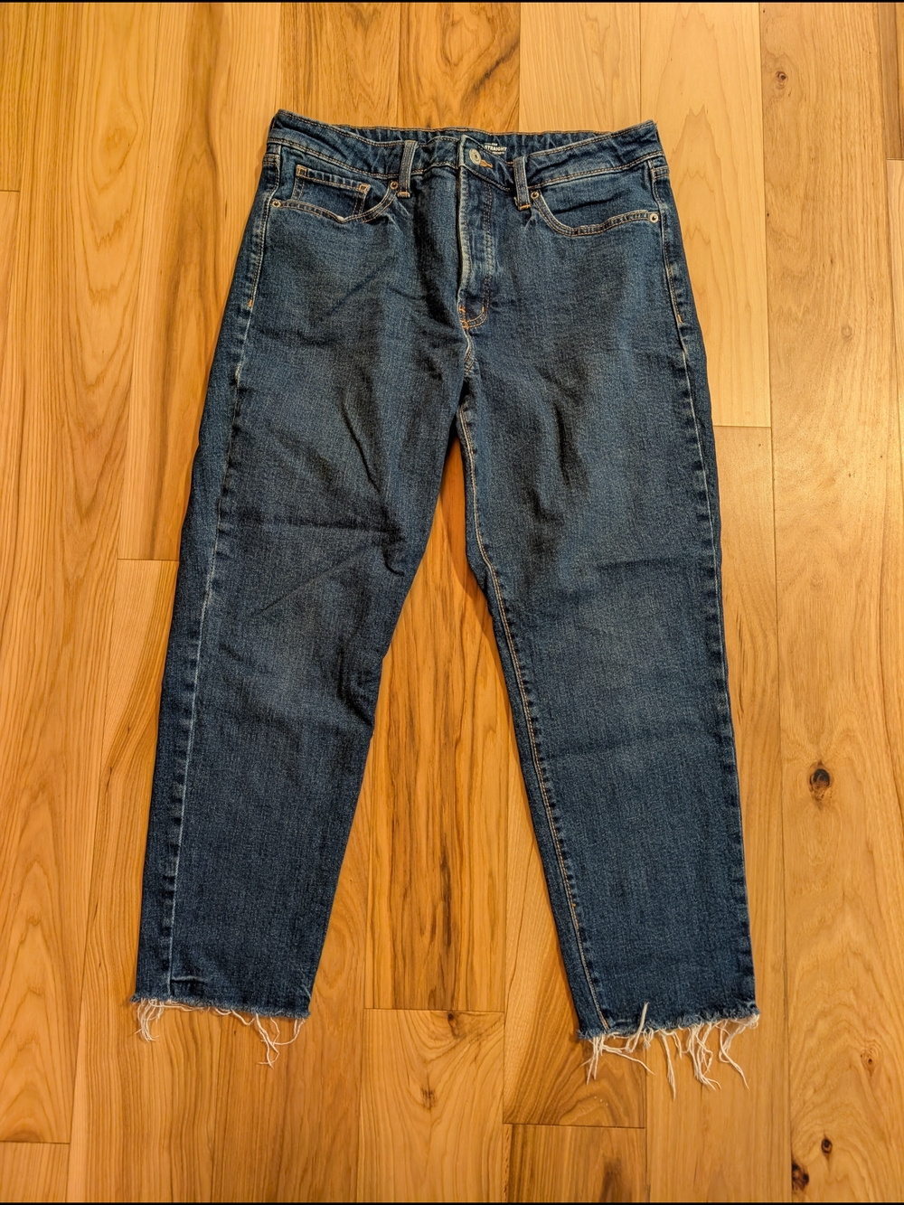 Old Navy High Rise OG Straight Button Fly Women's Jeans Size 12